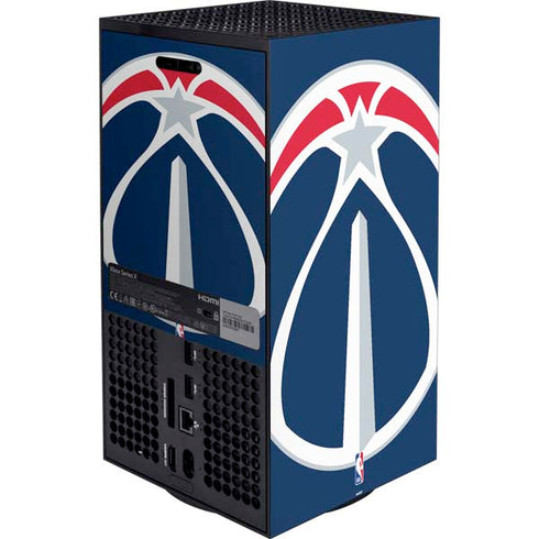 NBA Washington Wizards Large Logo XBox Series X Digital Edition Bundle Skin