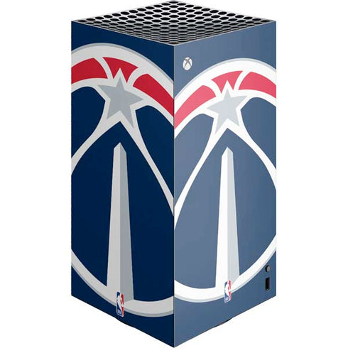 NBA Washington Wizards Large Logo XBox Series X Digital Edition Console Skin