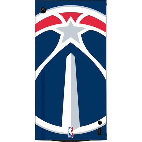 NBA Washington Wizards Large Logo XBox Series X Digital Edition Console Skin