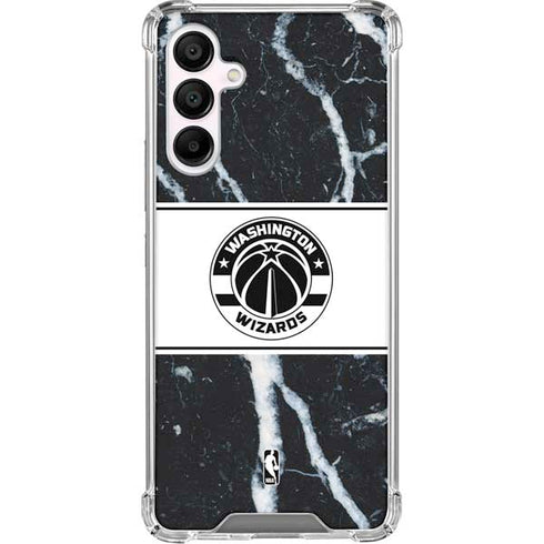 NBA Washington Wizards Marble Galaxy A16 5G Clear Case