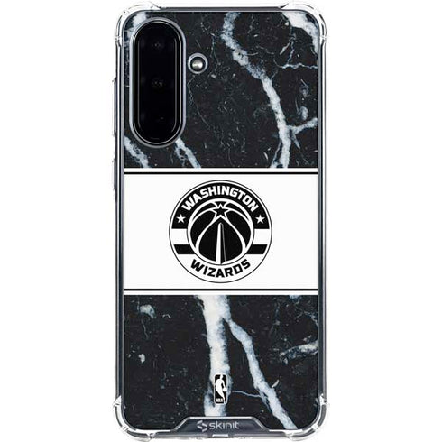 NBA Washington Wizards Marble Galaxy A36 5G Clear Case