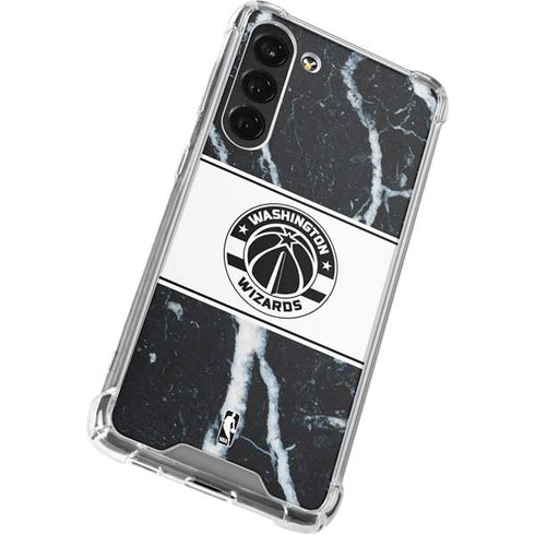 NBA Washington Wizards Marble Galaxy S24 FE Clear Case