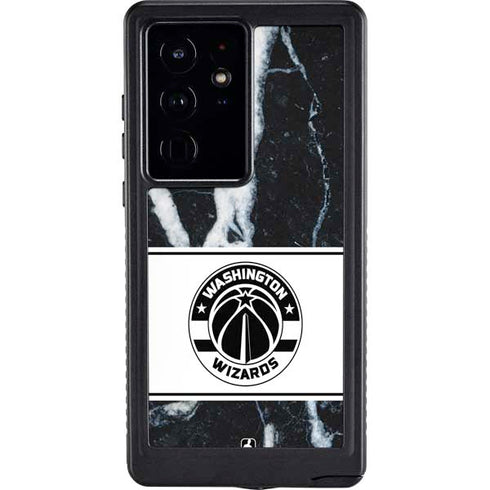 NBA Washington Wizards Marble Galaxy S24 Ultra Waterproof Case