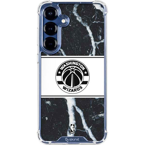 NBA Washington Wizards Marble Galaxy S25 Plus Clear Case