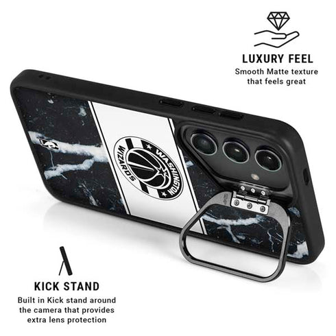 NBA Washington Wizards Marble Galaxy S26 Kickstand Case
