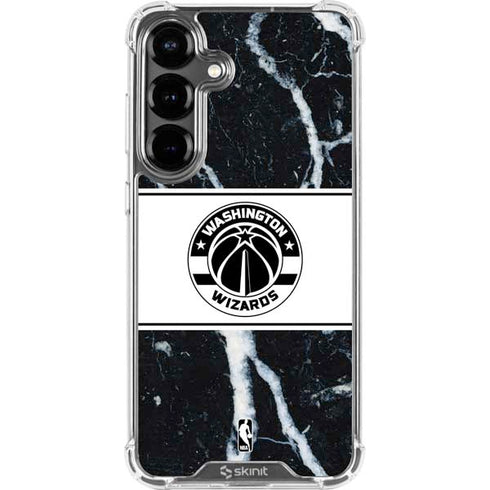 NBA Washington Wizards Marble Galaxy S26 Plus Clear Case