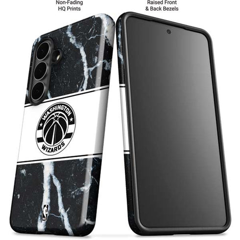 NBA Washington Wizards Marble Galaxy S26 Plus Impact Case