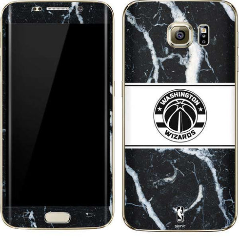 NBA Washington Wizards Marble Galaxy S7 Edge Skin