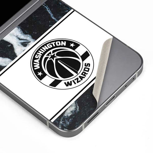 NBA Washington Wizards Marble Galaxy Z Flip6 Skin