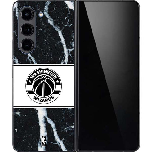 NBA Washington Wizards Marble Galaxy Z Fold5 5G Skin