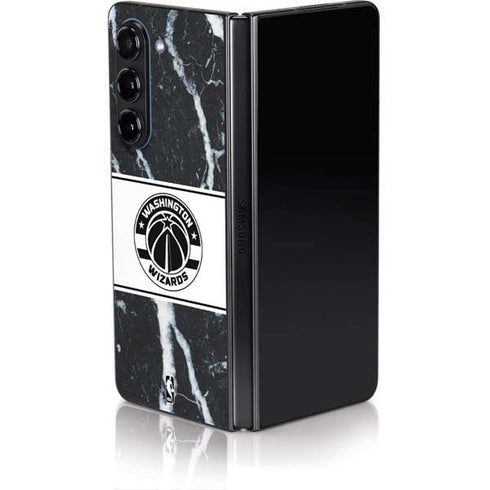 NBA Washington Wizards Marble Galaxy Z Fold5 5G Skin