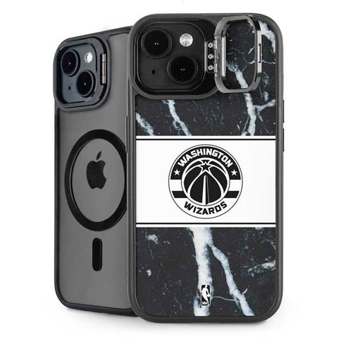 NBA Washington Wizards Marble iPhone 14 Kickstand Case