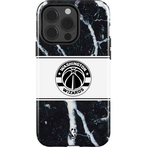 NBA Washington Wizards Marble iPhone 15 Pro Impact Case
