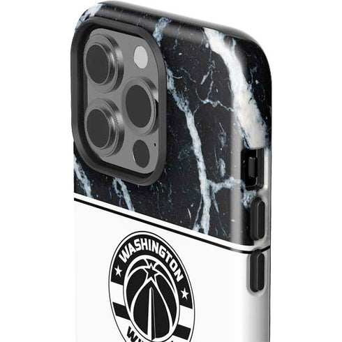 NBA Washington Wizards Marble iPhone 15 Pro Impact Case
