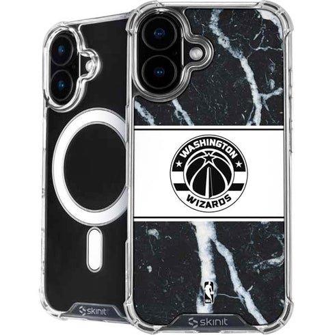 NBA Washington Wizards Marble iPhone 16 MagSafe Case