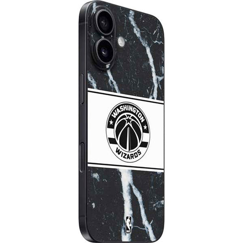 NBA Washington Wizards Marble iPhone 16 Plus Skin