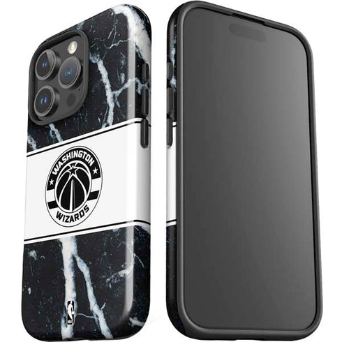 NBA Washington Wizards Marble iPhone 16 Pro Impact Case