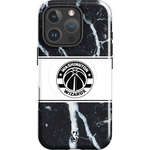 NBA Washington Wizards Marble iPhone 16 Pro Magsafe Impact Case