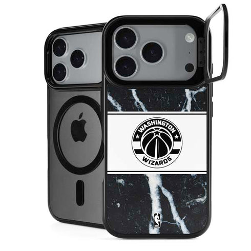 NBA Washington Wizards Marble iPhone 18 Pro Max Kickstand Case