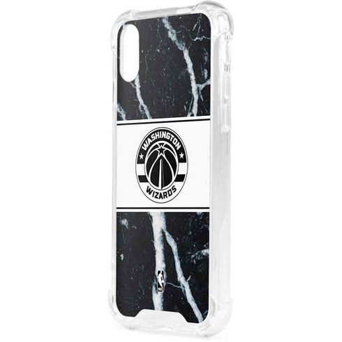 NBA Washington Wizards Marble iPhone XS Clear Case