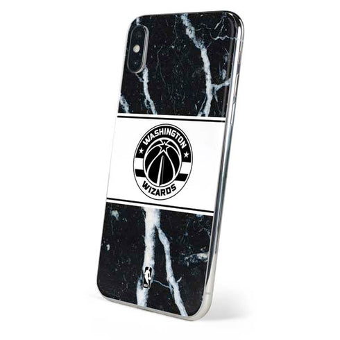 NBA Washington Wizards Marble iPhone XS Skin