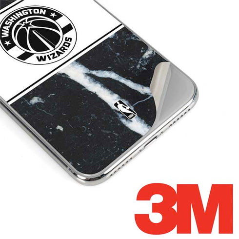 NBA Washington Wizards Marble iPhone XS Skin