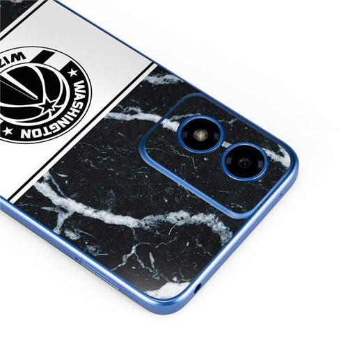NBA Washington Wizards Marble Moto G Play 4G (2024) Skin