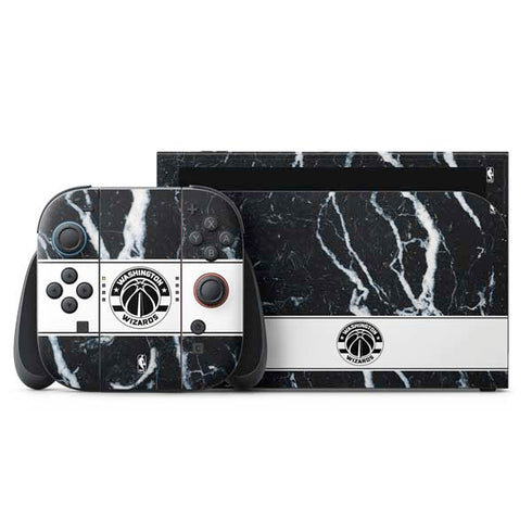 NBA Washington Wizards Marble Nintendo Switch 2 (2025) with Joy-Con Skin
