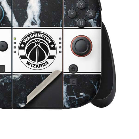 NBA Washington Wizards Marble Nintendo Switch 2 (2025) Joy-Con Controller Skin
