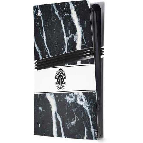 NBA Washington Wizards Marble PS5 Pro Console Skin