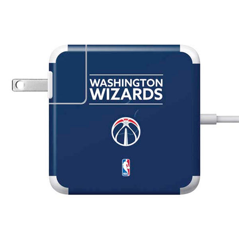 NBA Washington Wizards Standard - Blue 85W Power Adapter (15 and 17 inch MacBook Pro Charger) Skin