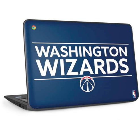 NBA Washington Wizards Standard - Blue HP Chromebook Skin