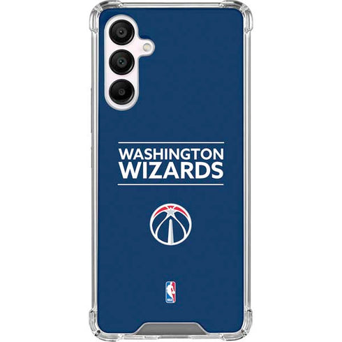 NBA Washington Wizards Standard - Blue Galaxy A16 5G Clear Case