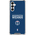NBA Washington Wizards Standard - Blue Galaxy A16 5G Clear Case