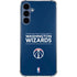 NBA Washington Wizards Standard - Blue Galaxy A35 5G Clear Case