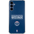 NBA Washington Wizards Standard - Blue Galaxy A55 5G Clear Case