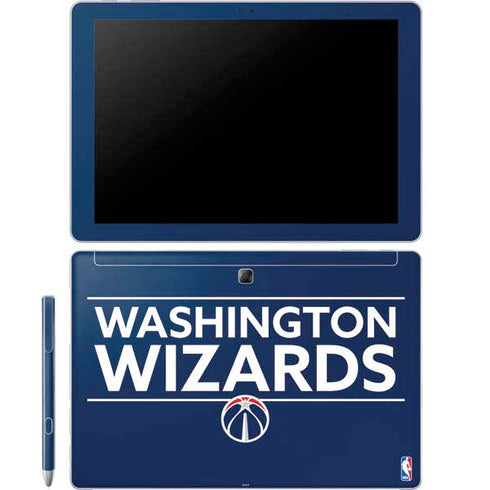 NBA Washington Wizards Standard - Blue Galaxy Book 12in Skin