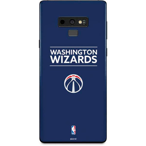 NBA Washington Wizards Standard - Blue Galaxy Note 9 Skin