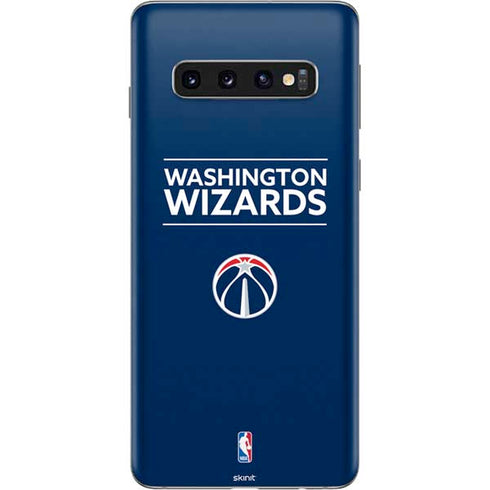 NBA Washington Wizards Standard - Blue Galaxy S10 Skin