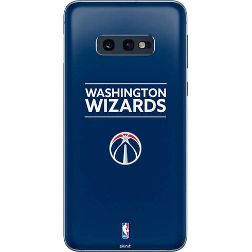 NBA Washington Wizards Standard - Blue Galaxy S10e Skin