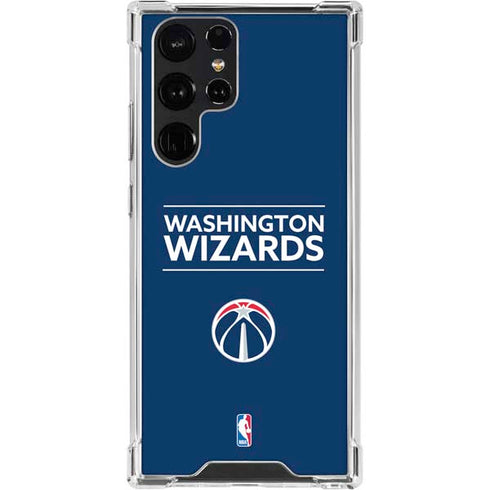 NBA Washington Wizards Standard - Blue Galaxy S23 Ultra Clear Case