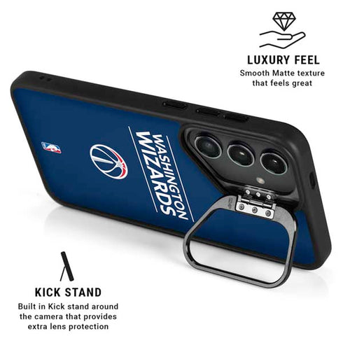 NBA Washington Wizards Standard - Blue Galaxy S24 Ultra Kickstand Case