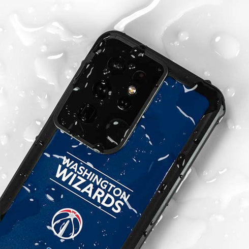 NBA Washington Wizards Standard - Blue Galaxy S24 Ultra Waterproof Case