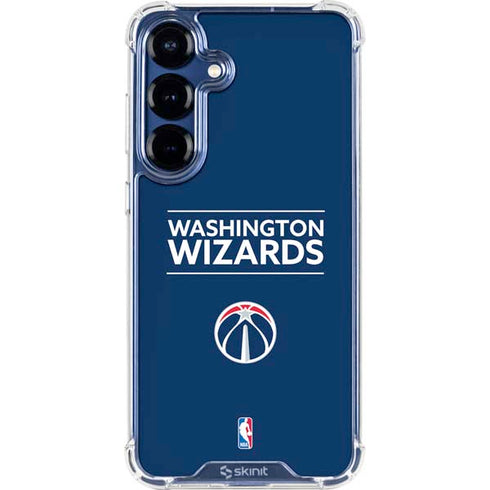 NBA Washington Wizards Standard - Blue Galaxy S25 Plus Clear Case