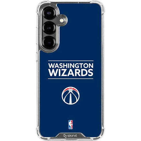 NBA Washington Wizards Standard - Blue Galaxy S26 Clear Case
