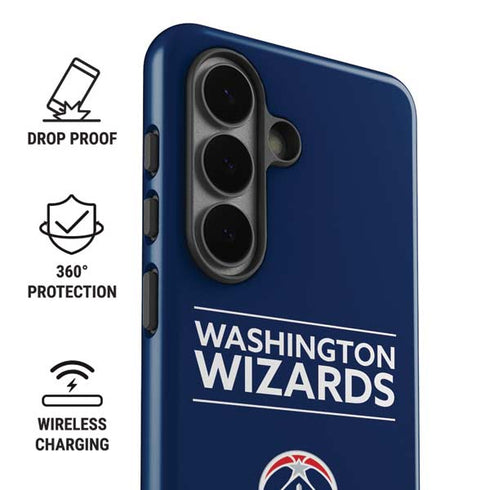 NBA Washington Wizards Standard - Blue Galaxy S26 Plus Impact Case