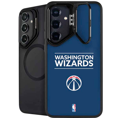 NBA Washington Wizards Standard - Blue Galaxy S26 Plus Kickstand Case
