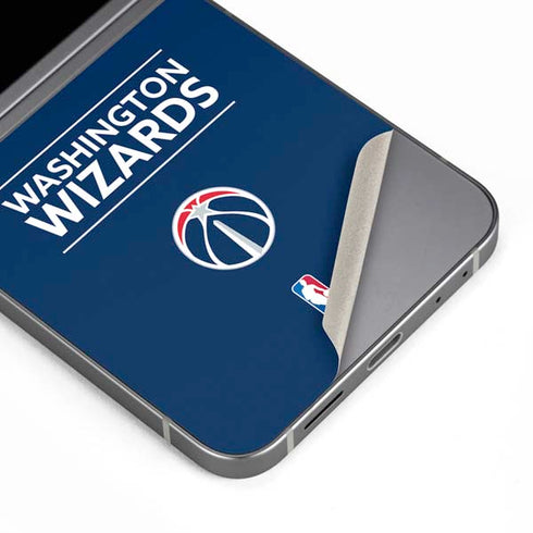 NBA Washington Wizards Standard - Blue Galaxy Z Flip6 Skin