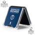 NBA Washington Wizards Standard - Blue Galaxy Z Flip6 Clear Case