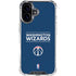 NBA Washington Wizards Standard - Blue iPhone 16 Clear Case